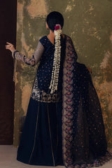 Zarposh - Jahanara Embroidered Organza - Ferozah