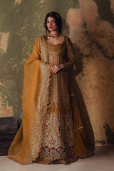 Zarposh - Jahanara Embroidered Organza - Arezoo