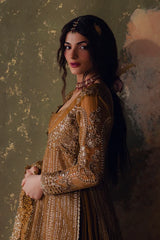 Zarposh - Jahanara Embroidered Organza - Arezoo