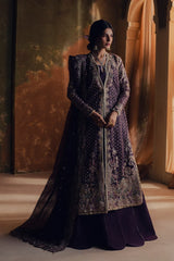 Zarposh - Jahanara Embroidered Organza - Shahzarin