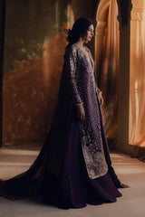 Zarposh - Jahanara Embroidered Organza - Shahzarin