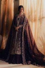 Zarposh - Jahanara Embroidered Organza - Shahzarin