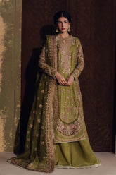 Zarposh - Jahanara Embroidered Organza - Zarmina