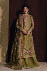 Zarposh - Jahanara Embroidered Organza - Zarmina