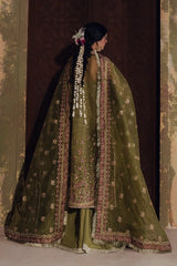 Zarposh - Jahanara Embroidered Organza - Zarmina