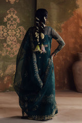 Zarposh - Jahanara Embroidered Organza - Guleen