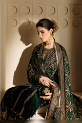 Jazmin Chandni Formals | Embroidered Velvet - CVF’26-D07