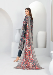 Tawakkal - Madea Print Embroidered Khaddar D-4770