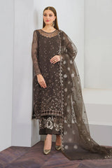 Baroque - Embroidered chiffon - UF-235
