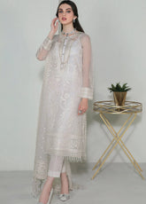 Baroque - Embroidered Organza - UF-186