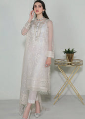 Baroque - Embroidered Organza- UF-186