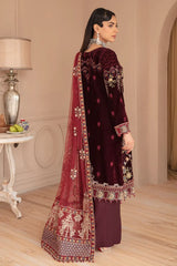 Ramsha - Embroidered Velvet - V-503