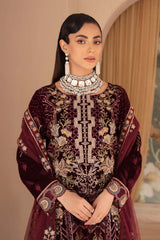 Ramsha - Embroidered Velvet - V-503