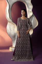 ENZO - Amour Éternal - Embroidered Net - Violette