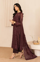 Zarif - Embroidered Chiffon - ZL-03 HALA