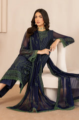 Zarif - Embroidered Chiffon - ZL-06 MAHAY