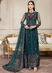 Farasha - Embroidered Net - 02-Sylvia