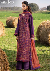 ASIM JOFA - EMBROIDERED LAWN - AJELL-13