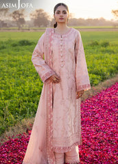 ASIM JOFA - EMBROIDERED LAWN - AJELL-15