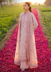 ASIM JOFA - EMBROIDERED LAWN - AJELL-15