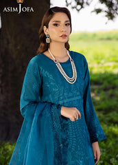 ASIM JOFA - EMBROIDERED LAWN - AJELL-17