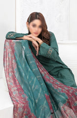 Tawakkal - Pegah Embroidered Schiffli Lawn D-2147
