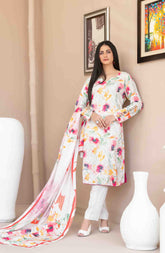 Tawakkal - Abir Print Embroidered Viscose D-5361