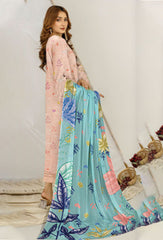 Humdum - Printed Slub Lawn - 09
