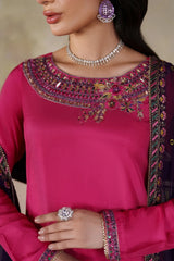 Zarif - Hand Embellished Silk - ZRF-SHE-04 Haneera