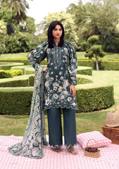 Elaf Premium - Belladore Printed Lawn - EPA-6B HEATHER
