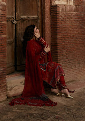 LAWN- AANGAN - PRINTS CHIFFON '26 - KPS-1A SURKH NOOR