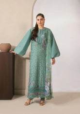 Elaf Premium - E-Craft Chikankari Lawn - EHC-1B WILLOW