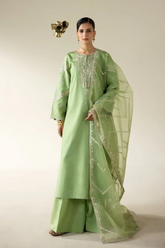 Korean rawsilk - Lune des fleurs - ZYLA