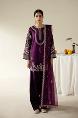 Korean rawsilk - Lune des fleurs - ARELA