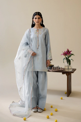 Korean rawsilk - Lune des fleurs - ESME