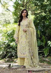 ELAF PREMIUM - LUXURY LAWN VOL ll '26 - ELQ-7A BUTTER YELLOW