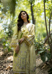 ELAF PREMIUM - LUXURY LAWN VOL ll '26 - ELQ-7A BUTTER YELLOW