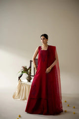 Korean rawsilk - Lune des fleurs - INES