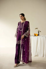 Korean rawsilk - Lune des fleurs - ARELA