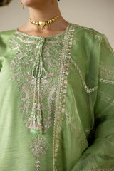 Korean rawsilk - Lune des fleurs - ZYLA