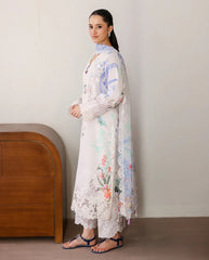 LAWN - Sunlit Tales | Embroidered Edit - Ivory Gleam