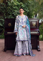 Elaf Premium - Belladore Printed Lawn - EPA-2A PRISM