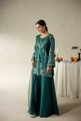 Korean rawsilk - Lune des fleurs - MIRELLE