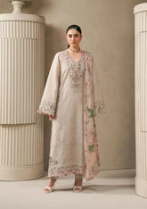 Elaf Premium - E-Craft Chikankari Lawn - EHC-6B CLAY