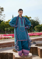 LAWN- AANGAN - PRINTS CHIFFON '26 - KPS-4A FALAK ARA