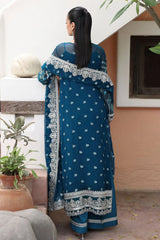 Imrozia Serene - Saiyara Hand Embellished Chiffon - I-232 AZURA