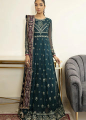 Xenia - Embroidered Chiffon - MEHZA