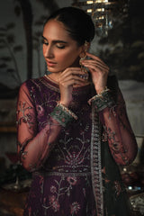 Zarif - La Rosella - Embroidered Net - HELEN