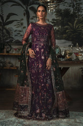 Zarif - La Rosella - Embroidered Net - HELEN