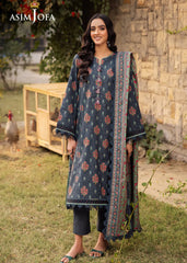 Asim Jofa - Printed Lawn - AJUBJ-17